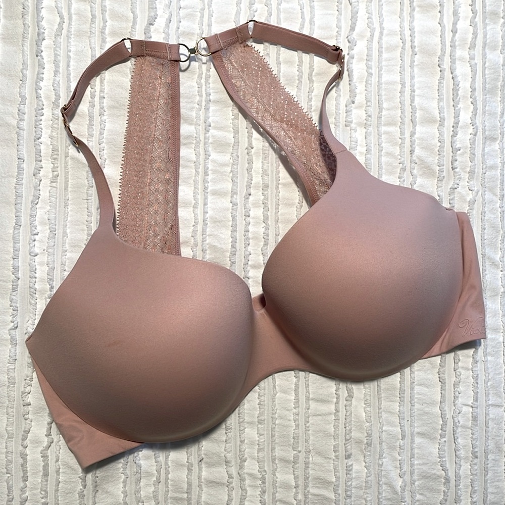 Victoria’s Secret Perfect Coverage Bra in Rosy Pink 36D